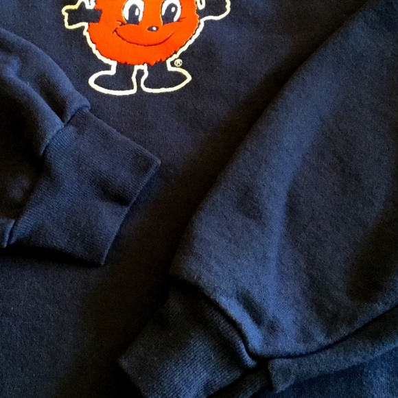 Port & Company SYRACUSE Pullover Cropped Sweatshirt CUSE SYR Go Big Orange - Picture 3 of 10